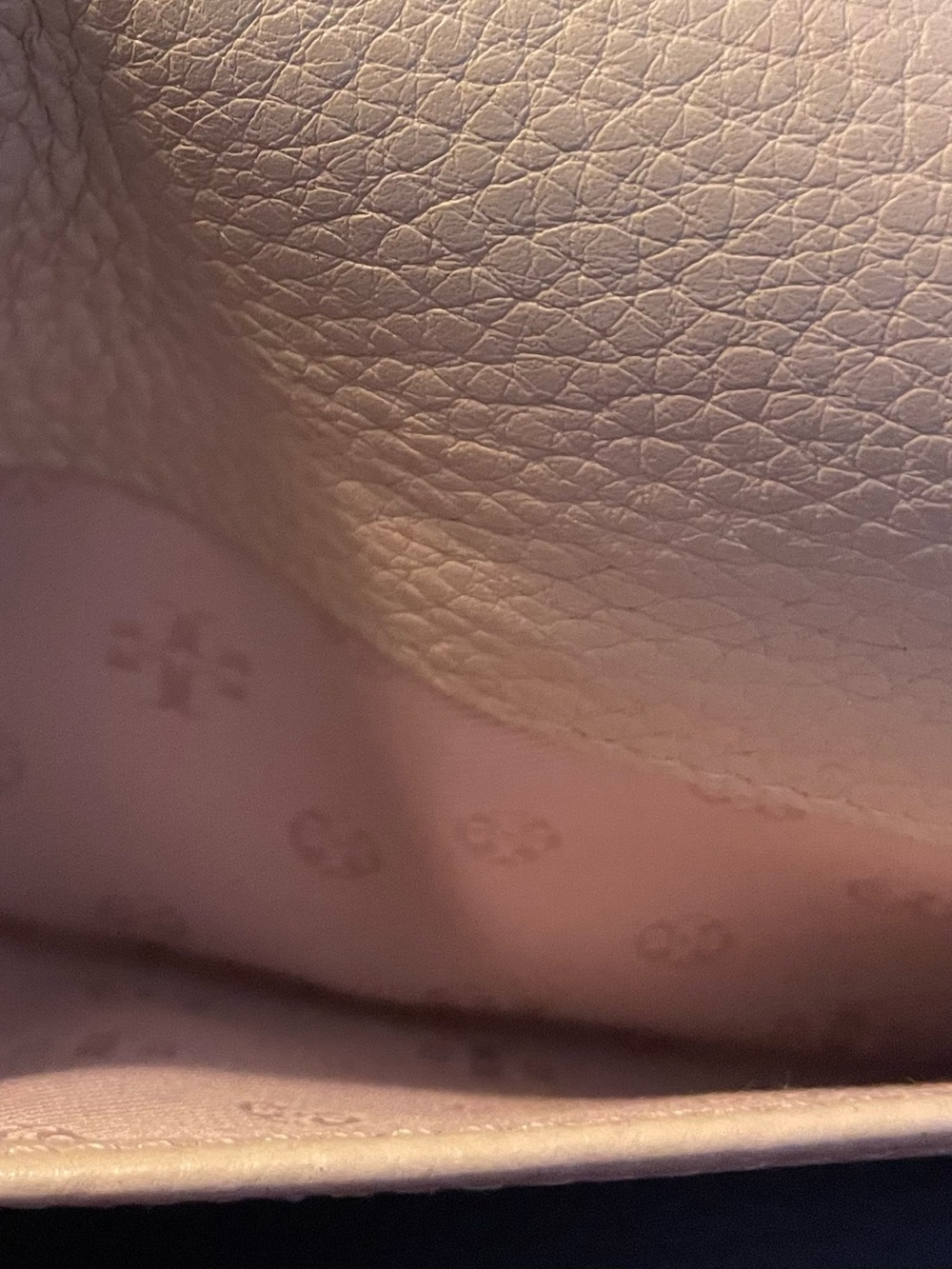 Tory Burch Tan Whipstitched Leather Continental Wallet - Picture 4 of 6